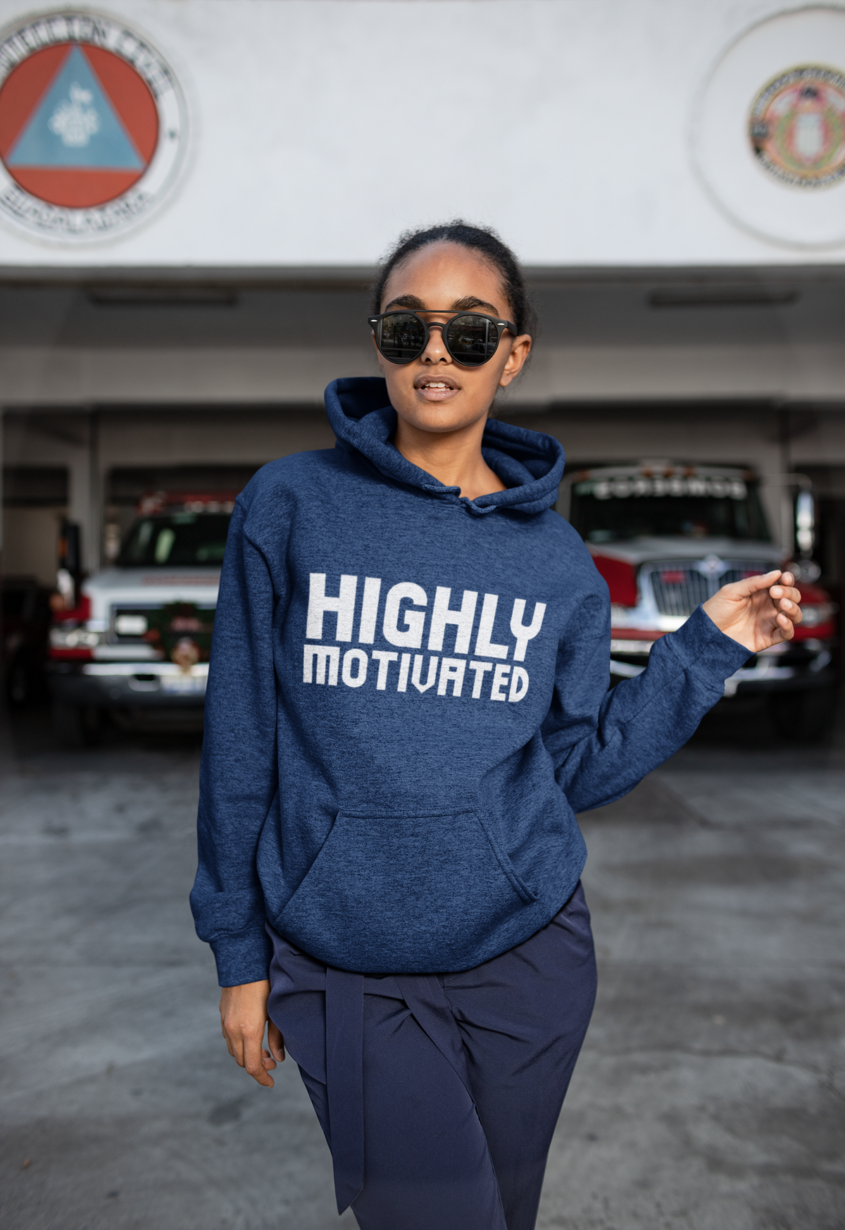 HIGHLY MOTIVATED HOODIE