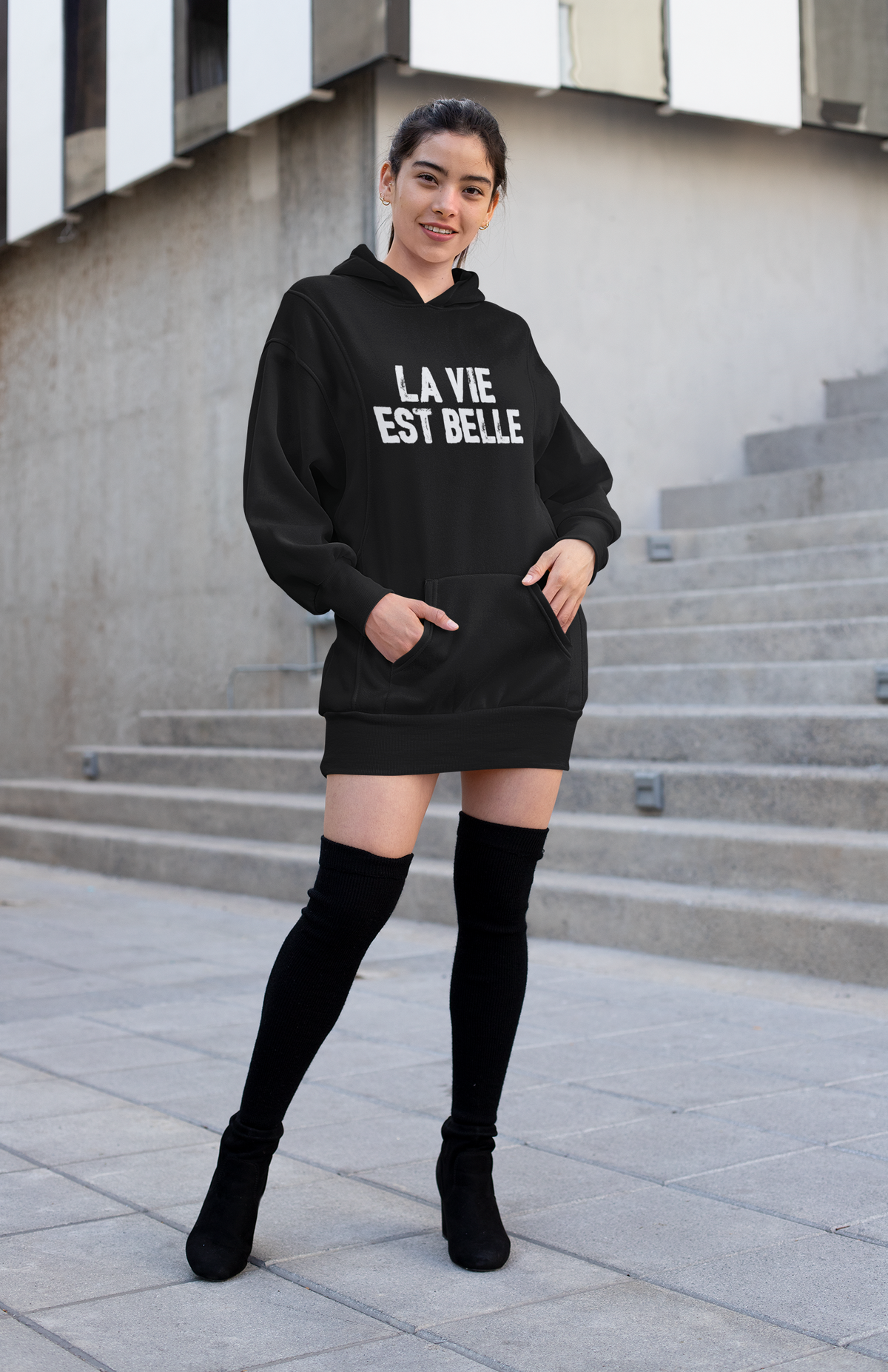 LA VIE EST BELLE HOODIE